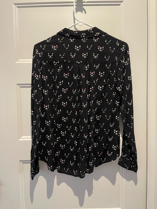Anthropologie Maeve Cat Blouse - Picture 2 of 7